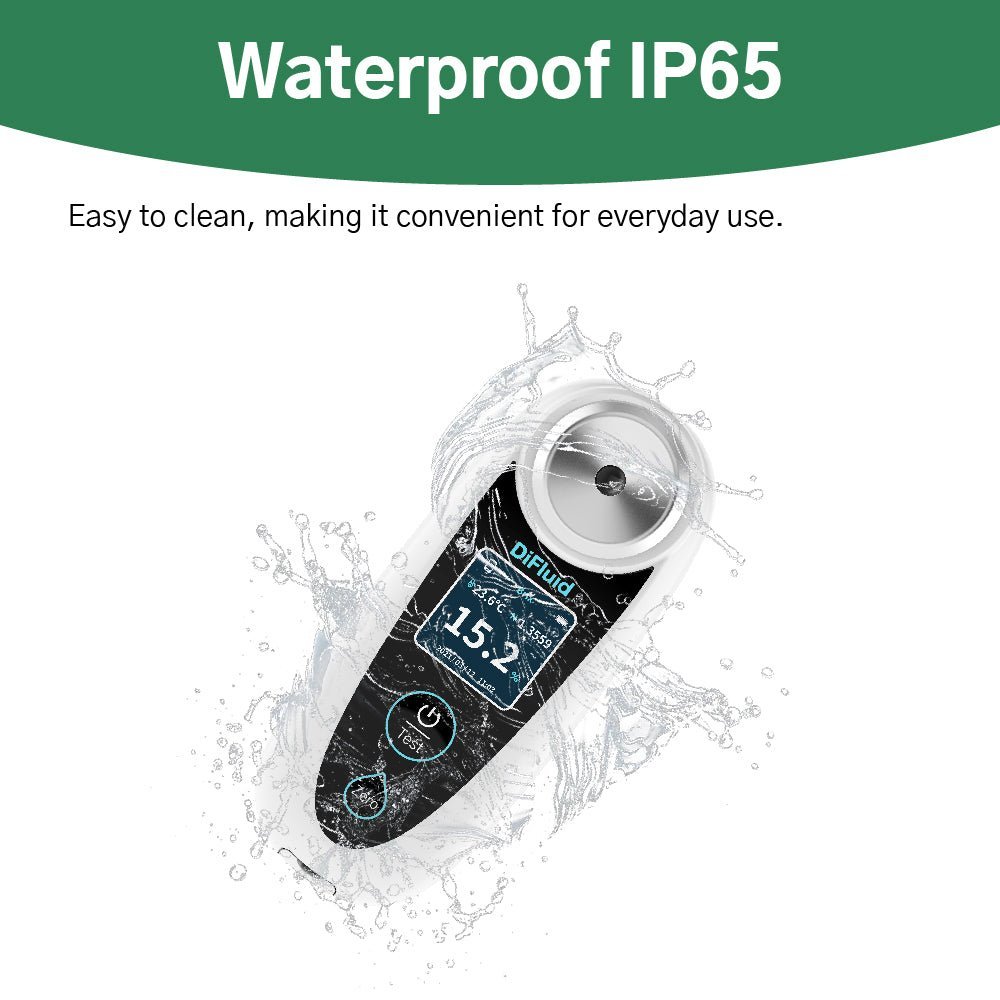 Portable Brix Refractometer 0-32% Sugar Refractometer With ATC Brix 0-32% Refractometer