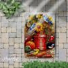 Birds and Flowers - Latch Hook Rug Kit