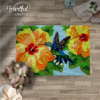 Peck of Nectar - Latch Hook Rug Kit