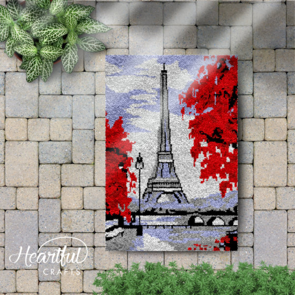 Eiffel Tower - Latch Hook Rug Kit