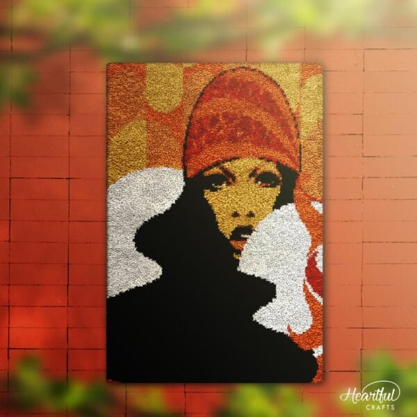 70's Model - Latch Hook Rug Kit