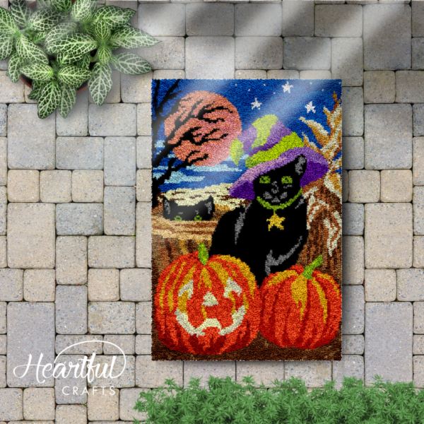 Halloween Ready - Latch Hook Rug Kit
