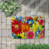 Fresh Realistic Blooms - Latch Hook Rug Kit