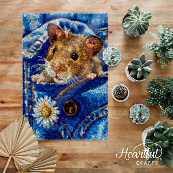 Secret Buddy - Latch Hook Rug Kit