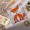 Cartoon Fox - Latch Hook Pillow Kit