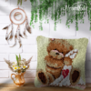 Snuggles - Latch Hook Pillow Kit