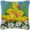 Three Little Ducks - Latch Hook Pillow Kit