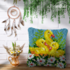 Three Little Ducks - Latch Hook Pillow Kit