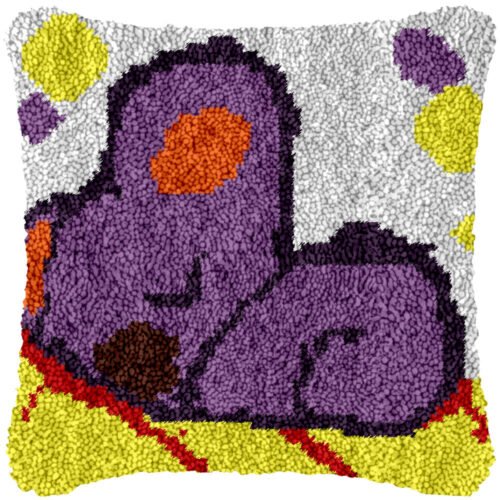 Sleeping Koala - Latch Hook Pillow Kit