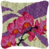Cattleya Orchids - Latch Hook Pillow Kit