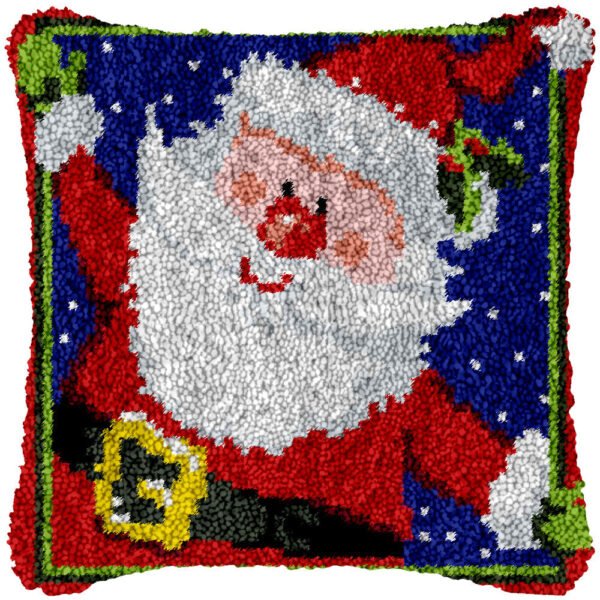 Ho Ho Ho! - Latch Hook Pillow Kit