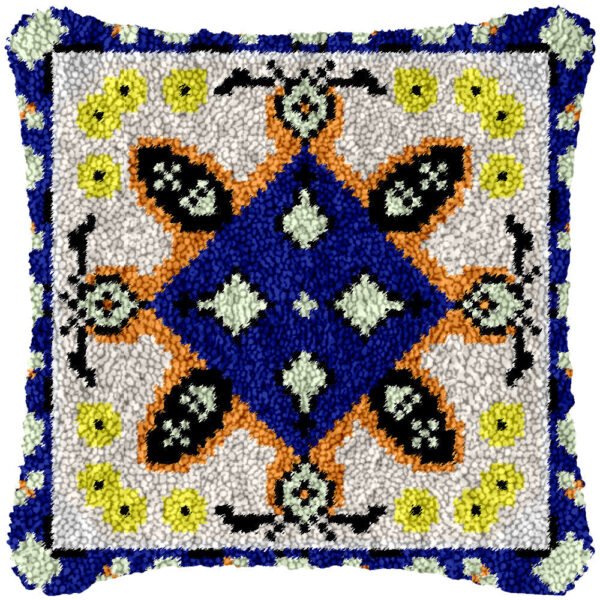 Inside Out - Latch Hook Pillow Kit