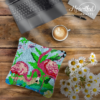 Flamingo Pair - Latch Hook Pillow Kit