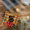 Coffee Addict - Latch Hook Pillow Kit