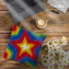 Star Burst - Latch Hook Pillow Kit