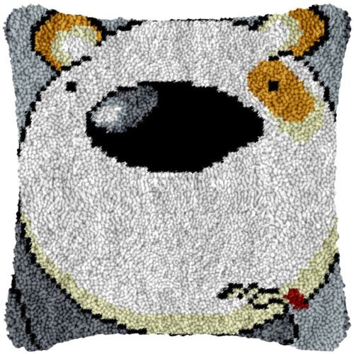 BZ341_-_Whoa_there.jpg Whoa There - Latch Hook Pillow Kit