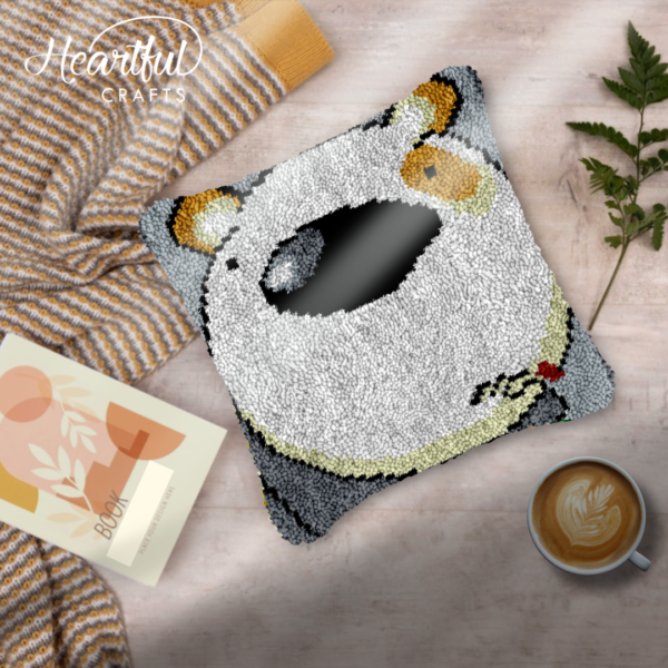 Whoa There - Latch Hook Pillow Kit