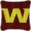 Go Commanders! - Latch Hook Pillow Kit