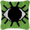 Wicked Eye - Latch Hook Pillow Kit