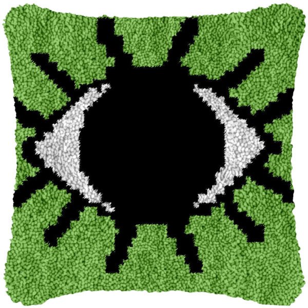 Wicked Eye - Latch Hook Pillow Kit