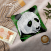 Panda Portrait - Latch Hook Pillow Kit