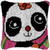 Nosy Panda - Latch Hook Pillow Kit
