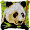 Hungry Panda - Latch Hook Pillow Kit