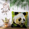 Hungry Panda - Latch Hook Pillow Kit