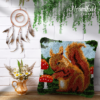 Picking Mushrooms - Latch Hook Pillow Kit