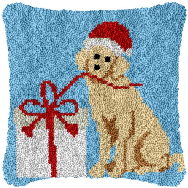 Good Boy Gifts - Latch Hook Pillow Kit