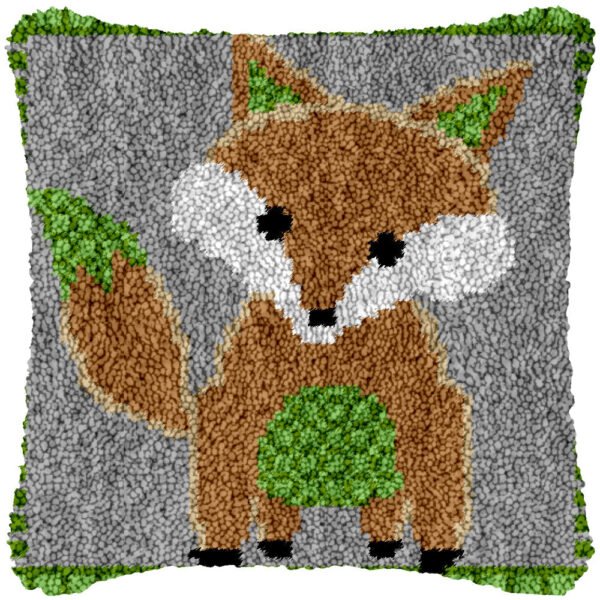 Time to Forage - Latch Hook Pillow Kit