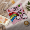 Happy Rainbow - Latch Hook Pillow Kit