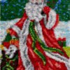 Jolly Santa - Latch Hook Rug Kit