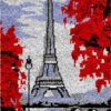 Eiffel Tower - Latch Hook Rug Kit