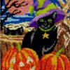 Halloween Ready - Latch Hook Rug Kit
