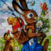 Adventurous Bunny - Latch Hook Rug Kit
