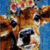 Princess Cow - Latch Hook Rug Kit