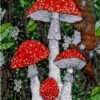 Mushroom Kingdom - Latch Hook Rug Kit