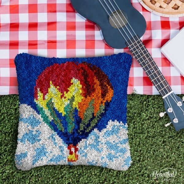 Above the Clouds - Latch Hook Pillow Kit