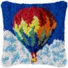 Above the Clouds - Latch Hook Pillow Kit