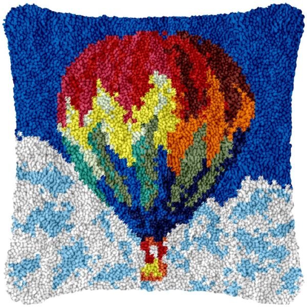 Above the Clouds - Latch Hook Pillow Kit