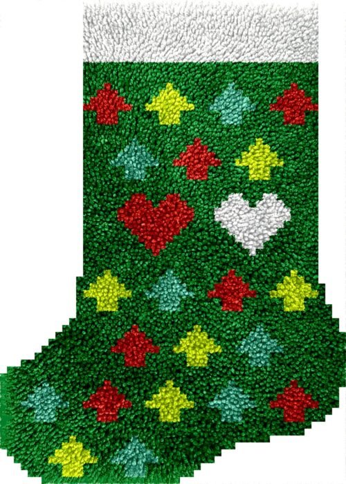 All is Up - Latch Hook Stockings Kit