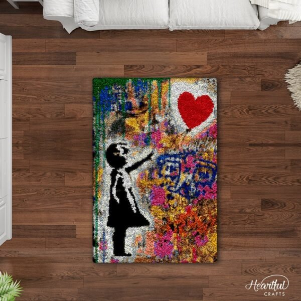 All We Need is Love - Latch Hook Rug Kit