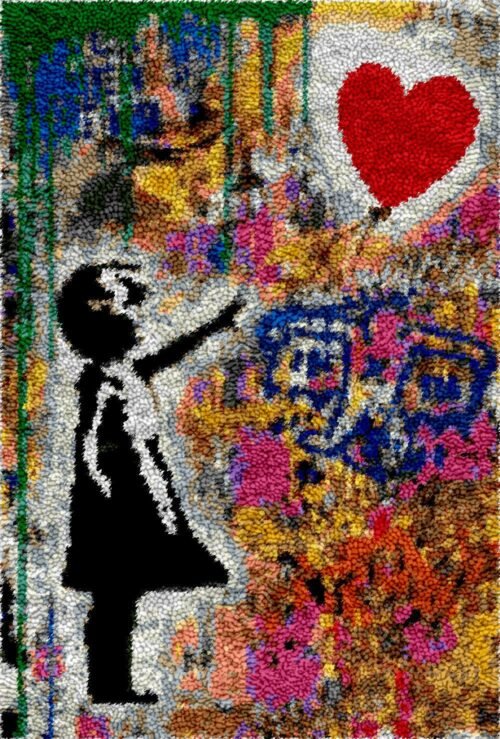 All We Need is Love - Latch Hook Rug Kit