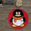 Annoying Penguin - Latch Hook Rug Kit
