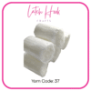 Arctic Snow Latch Hook Yarn