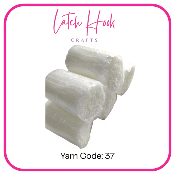 Arctic Snow Latch Hook Yarn