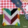 Arrow Stripes - Latch Hook Pillow Kit