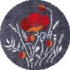 Artistic Flower - Latch Hook Rug Kit