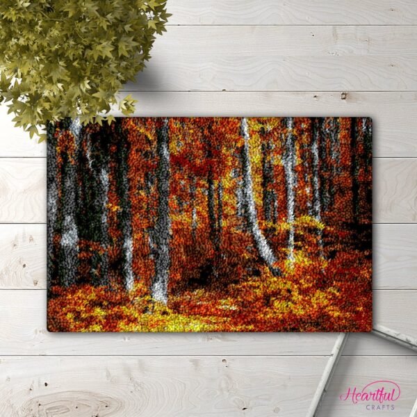 Autumn Park - Latch Hook Rug Kit